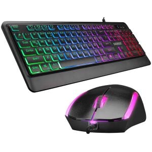 EVEREST KM-R59 Kablolu USB Siyah Gaming Klavye - Mouse Set