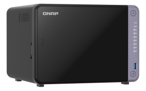 QNAP 6diskli Alpine AL524 QC-4GB RAM-2-10GbE SFP+ Nas Server TS-632X