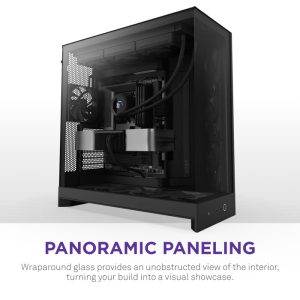 NZXT H9 FLOW CM-H92FB-01 Gaming Mid Tower PC Kasası