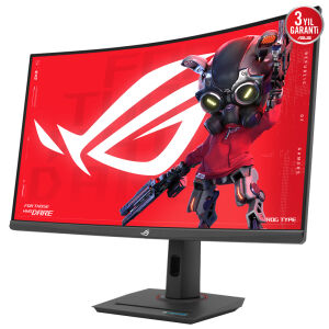 ASUS 31.5 FAST VA ROG STRIX XG32WCMS 1MS 280HZ HDMI-DP Gaming Monitör 2560x1440 / 90LM09X0-B01970