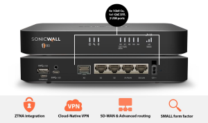 SONICWALL TZ80 03-SSC-3031 Firewall Cihazı / 3yıl Lisans Dahil
