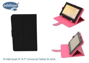 Addison IP-266 Siyah 9-9.7 Universal Tablet Pc Kılıf