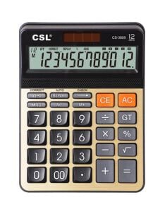 CSL CS-3809 12 Hane Masa Tipi Hesap Makinesi