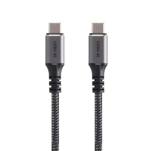 Vcom CU520M-2.0 Type-C to Type-C 2m 20Gbps USB4 5A Şarj Kablosu