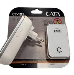 Cata Ct-105 Pilsiz 220v Enerjili Kumandalı Zil (Karışık Renk)