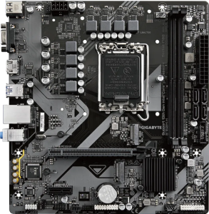 GIGABYTE B760M-H DDR5 VGA-HDMI PCIe 4.0 1700p mATX