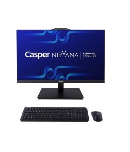 Casper Nirvana A90.1362-BE00A-V-S Siyah i7 13620H 16GB RAM 500GB 23.8 W11 Home Pivot All In One