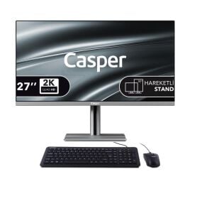 Casper Nirvana A97.1362-BQ00A-V-G Gri i7 13620H 16GB 1TB NVME SSD 27 Pivot W11 Home All In One