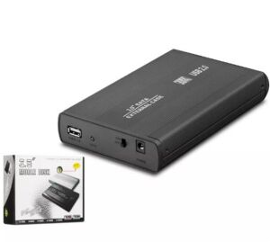 HADRON HDX1753 HDD KUTUSU USB2.0 METAL SATA 3.5 SİYAH
