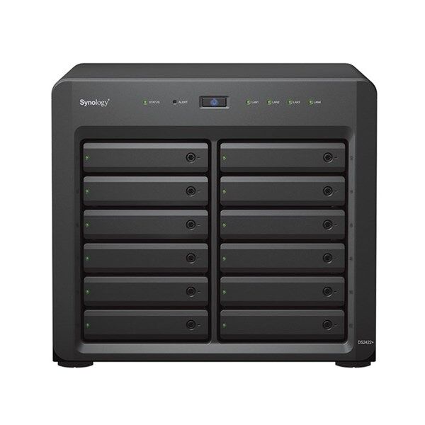 SYNOLOGY 12diskli Ryzen V1500B-8GB RAM-4-Gigabit Nas Server DS2422 PLUS (48134)