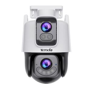 TENDA 6MP Dual Lens PT Speed Dome 3.6mm Full Color Pan-Tilt IP Kamera CH9-WCA