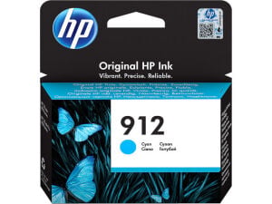HP 3YL77AE No 912 Cyan 4ml Orijinal Mürekkep Kartuşu 315 Sayfa