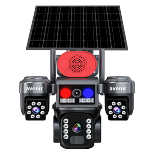 AVENIR 6MP 3 Kameralı 4G Solar IP Kamera AV-S463G