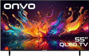 ONVO 55 55VQ90F3UA 140 Ekran Uydu Alıcılı 4K Ultra HD Google Smart QLED TV