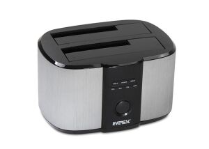 Everest HD3-540 2.5-3.5 İkili USB3.0 SATA III 6Gbps 4TB-6TB-8TB Docking Harddisk Kutusu