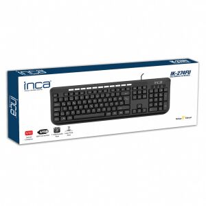 INCA IK-274FU Kablolu USB F Trk Siyah Klavye