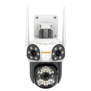 AVENIR 9MP PTZ Speed Dome Wıfı Kablosuz 3-Kameralı IP Kamera AV-S333