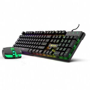 INCA IKG-448 Kablolu USB Q Trk Siyah Gaming Klavye - Mouse Set