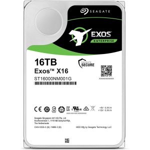 SEAGATE 3.5 16TB X16 ST16000NM001G 7200 RPM 256MB SATA-3 Enterprise Güvenlik ve Nas Diski