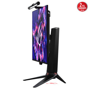 ASUS ROG AURA ALB01 90LA00P0-B01970 49.8cm USB-C 5V/1A 5W 2700–6500K Aura Sync RGB Siyah Monitör Üstü LED Işık Çubuğu