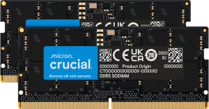 CRUCIAL 96GB (2X 48GB) DDR5 5600MHZ NOTEBOOK RAM VALUE CT2K48G56C46S5