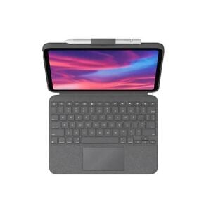 LOGITECH Combo Touch 920-011381 iPad 10. Nesil 10.9 Türkçe Q Trackpadli Klavyeli Kılıf Gri