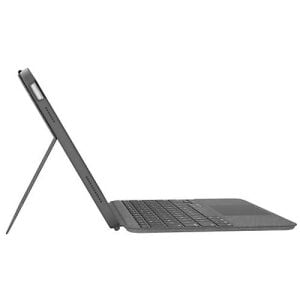 LOGITECH Combo Touch 920-011381 iPad 10. Nesil 10.9 Türkçe Q Trackpadli Klavyeli Kılıf Gri