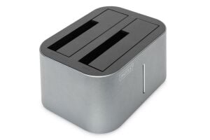Digitus DA-71540-1 2.5-3.5 USB 3.0 2-port'lu SATA HDD Docking Station, kopyalama özelliği