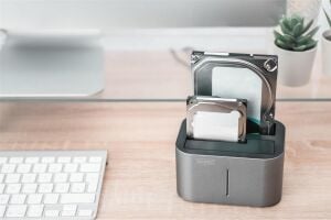 Digitus DA-71540-1 2.5-3.5 USB 3.0 2-port'lu SATA HDD Docking Station, kopyalama özelliği