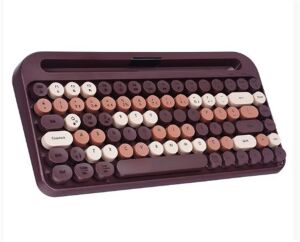 Everest KB-99 MOCHA 2.4G+BT1+BT2 Çoklu Cihaz Bağlantılı Q Kablosuz klavye