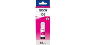 Epson 106 Magenta Kırmızı Şişe Mürekkep T00R340 L7160-7180