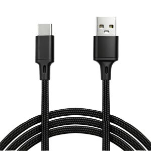 Vcom CU252 Type-C to USB 3m 15W (5V-3A) Örgülü Şarj Kablosu