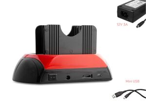 Everest HDC-385 2.5-3.5 Ide Sata Usb 2.0 Harddisk Hdd Kutusu + Kart Okuyusu + Docking Statıon