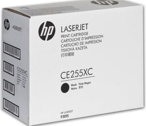HP 55XC Black Siyah Taahütlü 12.500 Sayfa Yüksek Kapasite Toner CE255XC
