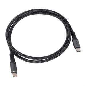 Vcom CU520M Type-C to Type-C 3m 20Gpbs (USB4) 90W 4K@60Hz Video Örgülü Şarj ve Data Kablosu