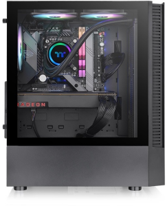 THERMALTAKE 650W 80+ View 200 TG CA-3X3-65M1WE-00 4-ARGB Fanlı Gaming Mid-Tower PC Kasası