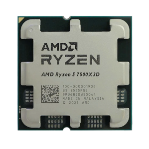 AMD RYZEN 5 7500X3D 102MB 12çekirdekli O/B UHD AM5 65w Kutusuz+Fansız