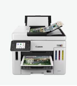 CANON A4 Renkli MAXIFY GX7140 Çok Fonksiyonlu Tanklı Yazıcı Tarayıcı Fotokopi USB 2.0,Ethernet,Kablosuz