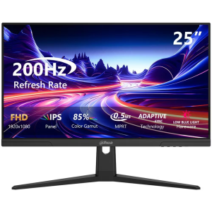 DAHUA 24.5 IPS LM25-E231BN 0.5ms 200Hz HDMI-DP EV Ofis Tipi Monitör (1920x1080)