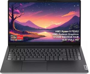Lenovo V15 G4E1 82YU0122TX Ryzen 5 7520U 8GB 256GB SSD 15.6 FHD FreeDOS Notebook