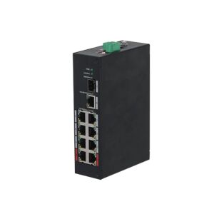 DAHUA 8port PoE 96w 1-SFP/1-Uplink  10/100 Yönetilemez Endüstriyel Switch PFS3110-8ET-96-V2