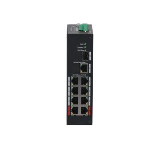 DAHUA 8port PoE 96w 1-SFP/1-Uplink  10/100 Yönetilemez Endüstriyel Switch PFS3110-8ET-96-V2