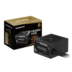GIGABYTE 650w 80+Gold GP-P650G PG5 PCIe 5.1 Power Supply
