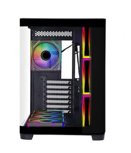 GAMEBOOSTER 850w 80+ BRONZE GB-G2852B-850W Gaming Mid-Tower PC Kasası Siyah 7-Fanlı