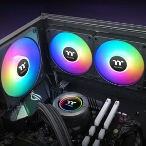 THERMALTAKE CT120 EX ARGB 120mm Fan Kiti 3-lü Paket Siyah