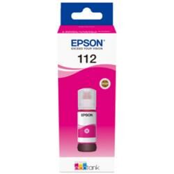 Epson 112  Magenta Kırmızı Şişe Mürekkep 13T06C34A