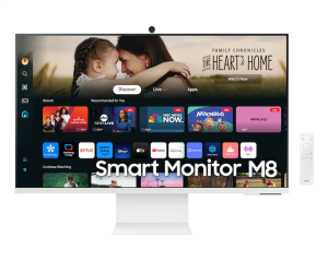 SAMSUNG 31.5 VA M8 M80D LS32DM801UUXUF 4ms 60Hz HDMI-TypeC Kablosuz Multimedya Monitör 3840x2160