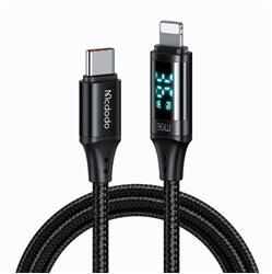 MCDODO CA-1030 36W TYPE-C TO LİGHTNİNG DİJİTAL GÖSTERGELİ DATA-ŞARJ KABLOSU