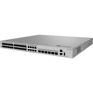 HUAWEI 8port 24-SFP 6-SFP 10GbE Gigabit (2-SFPsi Stack) Layer3 Yönetilebilir Switch eKIT S530-24ST4XE