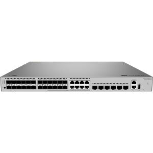 HUAWEI 8port 24-SFP 6-SFP 10GbE Gigabit (2-SFPsi Stack) Layer3 Yönetilebilir Switch eKIT S530-24ST4XE